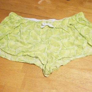 Victoria Secret size large sleep shorts